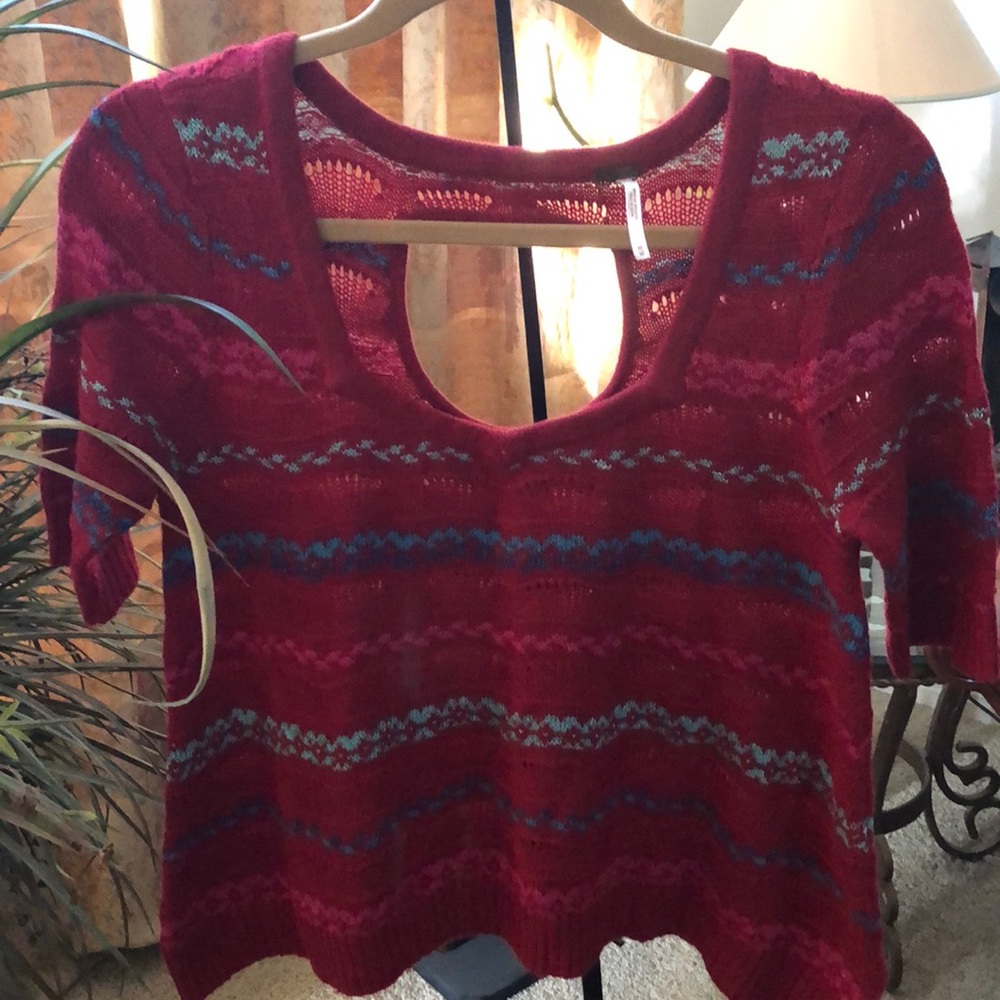 Free People Wool Angora Sweater